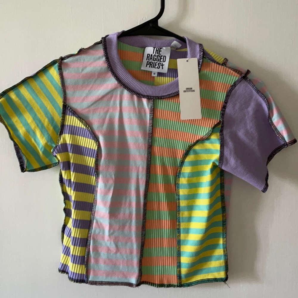 Ragged Priest babydoll T shirt. Size small. Never worn with tags